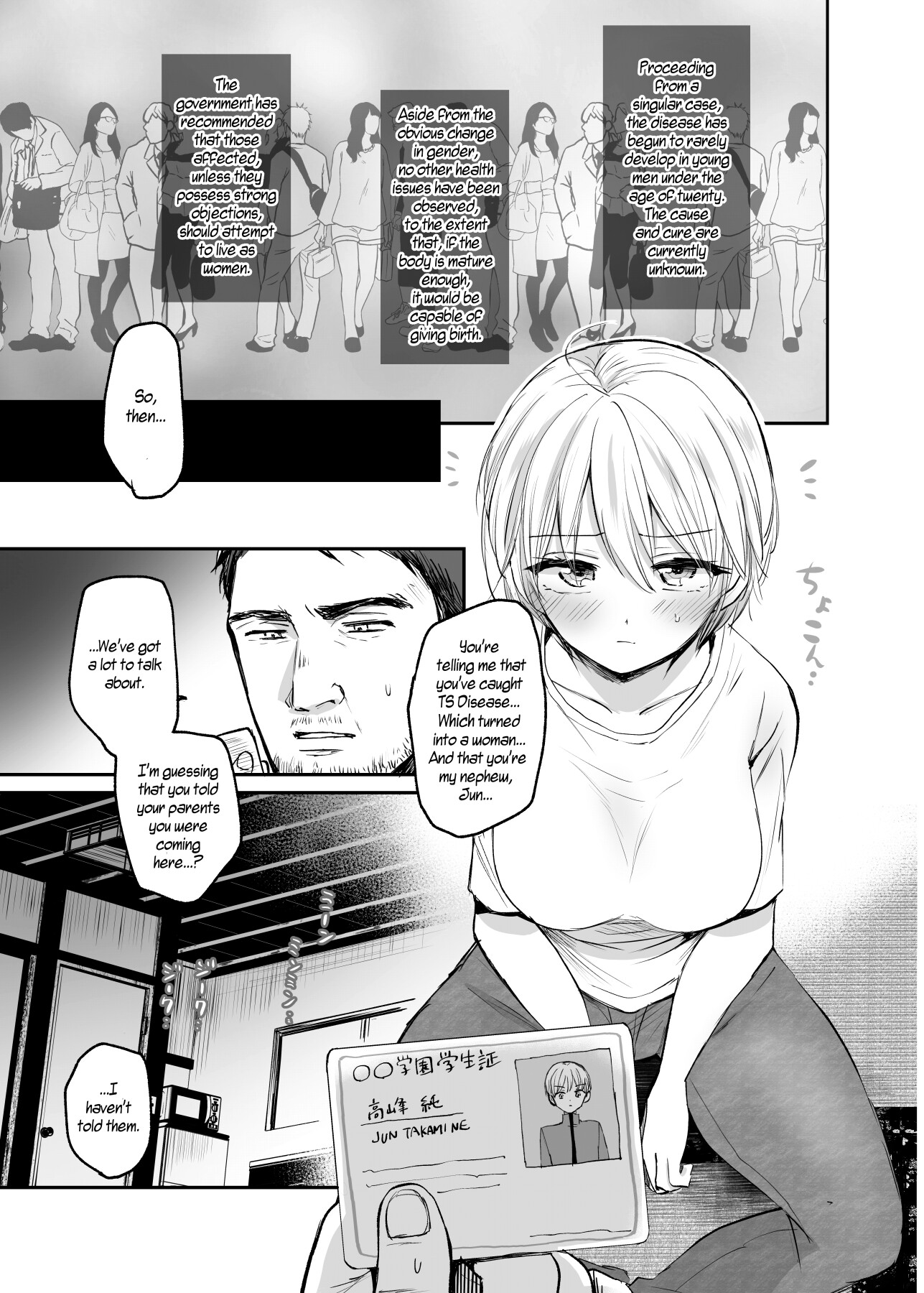 Hentai Manga Comic-I Became a Woman, and my Uncle...-Read-5